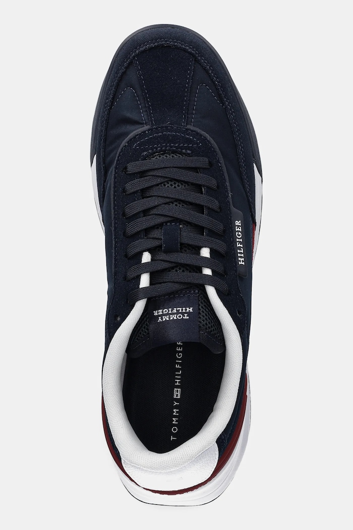 Tommy Hilfiger sneakersy RETRO RUNNER NYLON MIX granatowy FM0FM05523