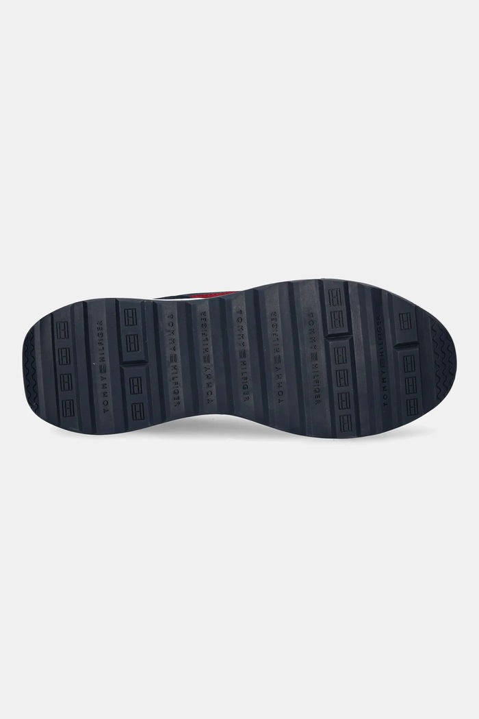 Tommy Hilfiger sneakersy RETRO RUNNER NYLON MIX FM0FM05523 granatowy