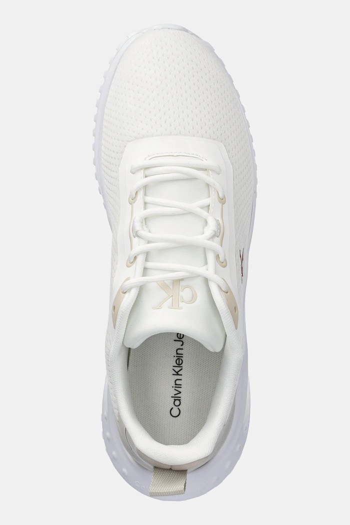 Tenisky Calvin Klein Jeans EVA RUNNER MIX MESH biela YM0YM01285