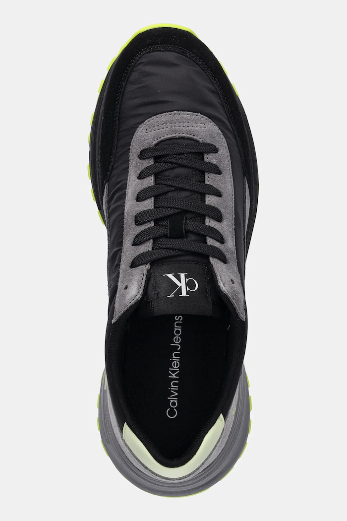 Calvin Klein Jeans sportcipő HIKE RUNNER CASUAL NY-SU szürke YM0YM01292