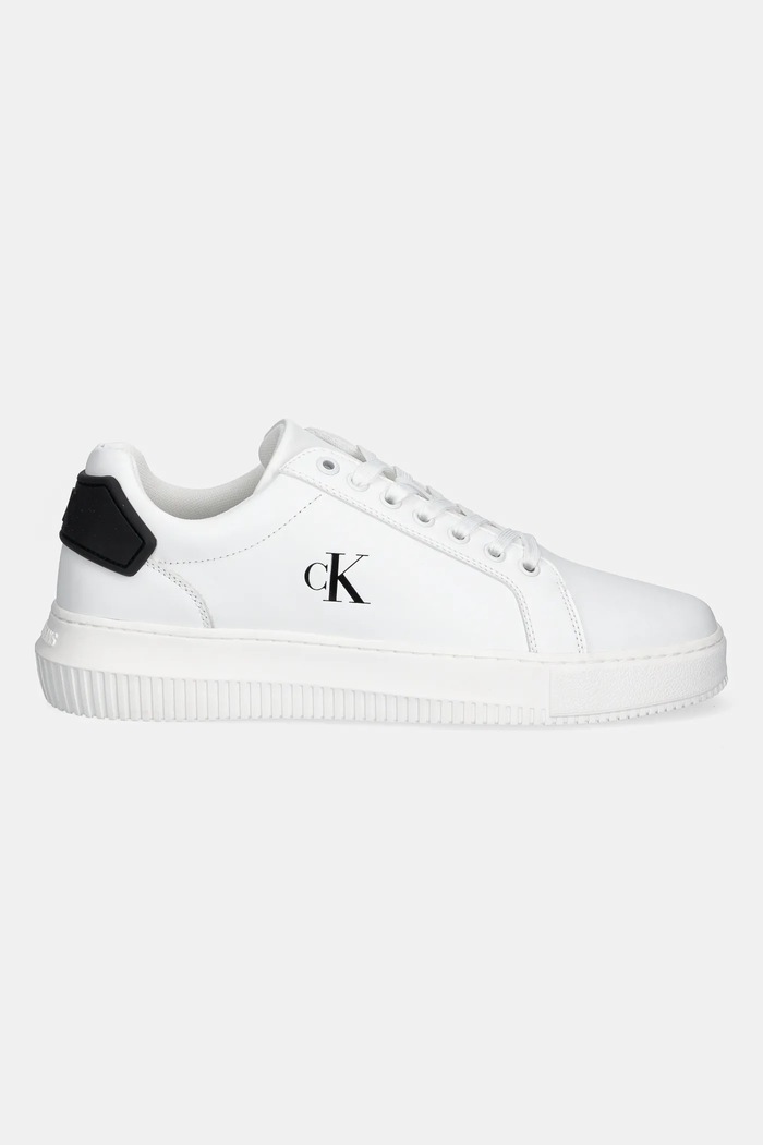 Calvin Klein Jeans sportcipő CHUNKY CUPSOLE RU PATCH LTH YM0YM01296 fehér AW25