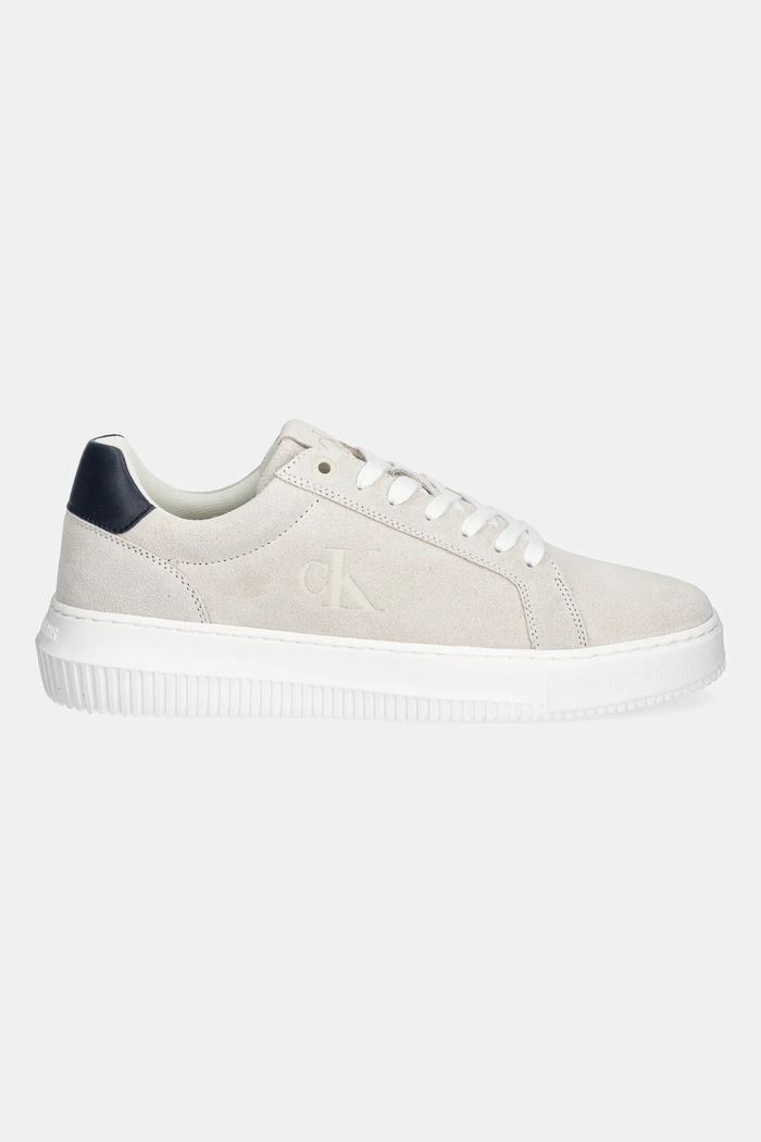 Semišové tenisky Calvin Klein Jeans CHUNKY CUPSOLE SU YM0YM01299 béžová AW25