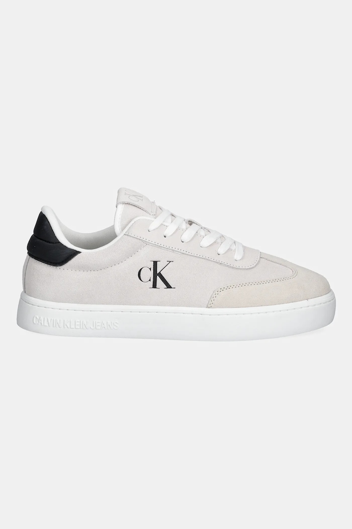 Calvin Klein Jeans sneakersy zamszowe CLASSIC CUPSOLE MG SU YM0YM01300 beżowy AW25
