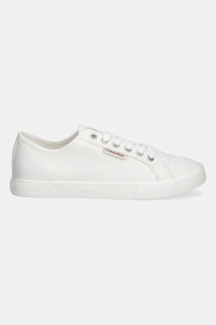 Tenisky Calvin Klein Jeans ESS VULC LOW MG CV YM0YM01301 bílá AW25