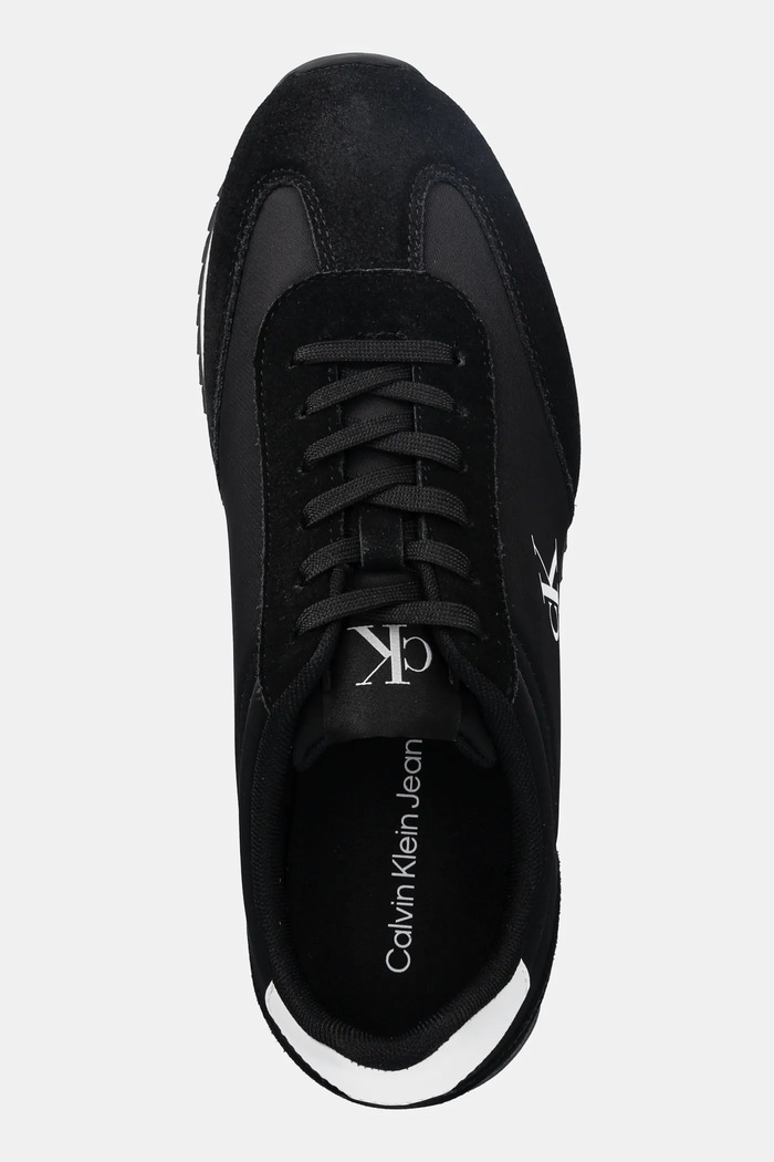 Tenisky Calvin Klein Jeans RETRO RUNNER LACE UP NY-SU čierna YM0YM01325