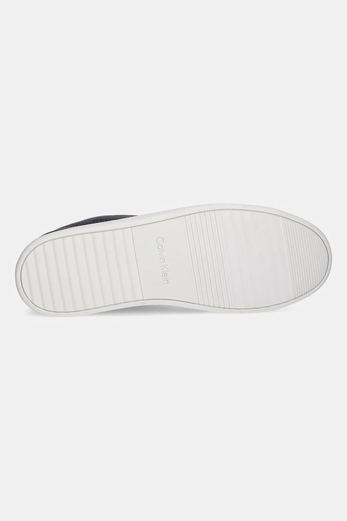 Calvin Klein Jeans bőr sportcipő LOW PROFILE CUPSOLE TMB LTH YM0YM01331 fekete