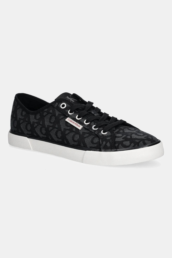 Calvin Klein Jeans teniși ESS VULC LOW MG CV MONO mic de statură negru YM0YM01368