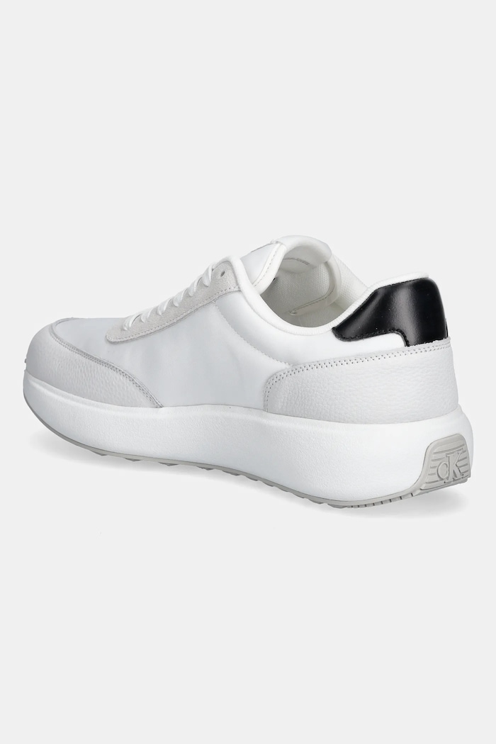 Cipők Calvin Klein Jeans sportcipő ATHLEISURE RUNNER LACEUP NY-SU YM0YM01370 fehér