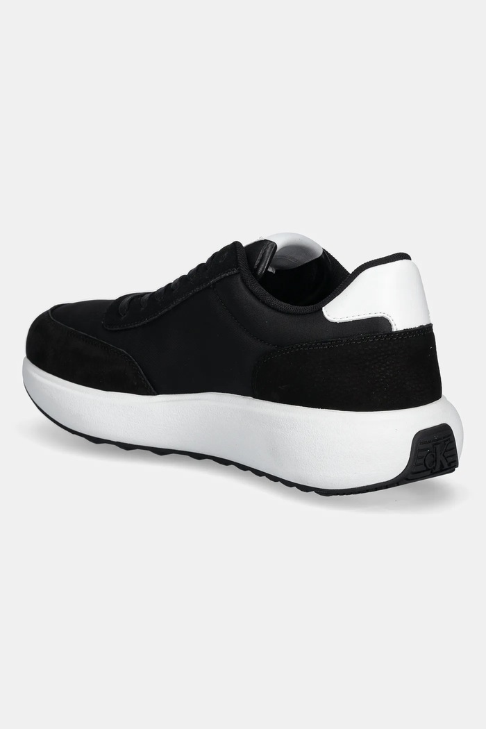 Cipők Calvin Klein Jeans sportcipő ATHLEISURE RUNNER LACEUP NY-SU YM0YM01370 fekete