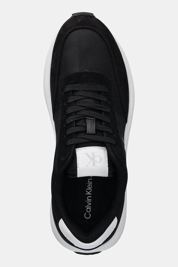 Calvin Klein Jeans sportcipő ATHLEISURE RUNNER LACEUP NY-SU fekete YM0YM01370