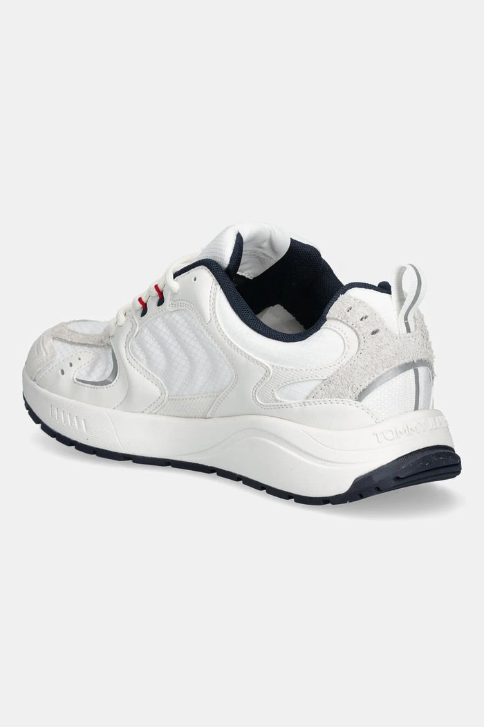 Cipők Tommy Jeans sportcipő TJM RUNNER MIX MATERIAL EM0EM01581 fehér