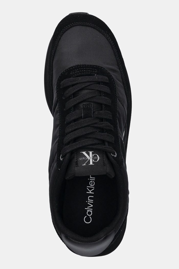 Tenisky Calvin Klein RETRO RUNNER ESS MIX MAT čierna YM0YM01361