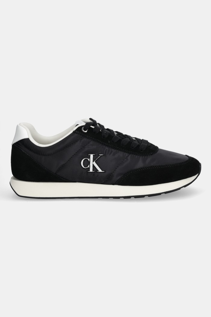 Tenisky Calvin Klein RETRO RUNNER ESS MIX MAT YM0YM01361 čierna AW25