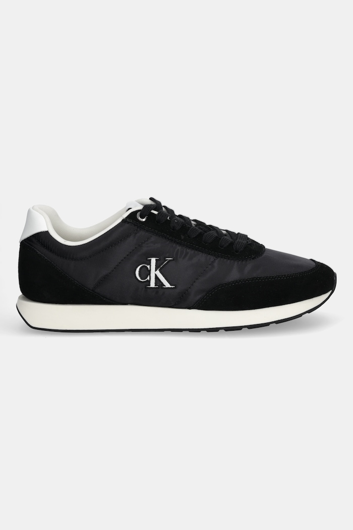 Tenisky Calvin Klein RETRO RUNNER ESS MIX MAT YM0YM01361 čierna AW25