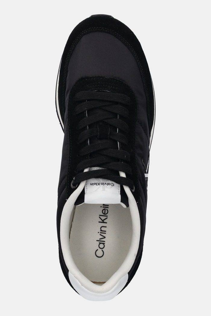Tenisky Calvin Klein RETRO RUNNER ESS MIX MAT čierna YM0YM01361
