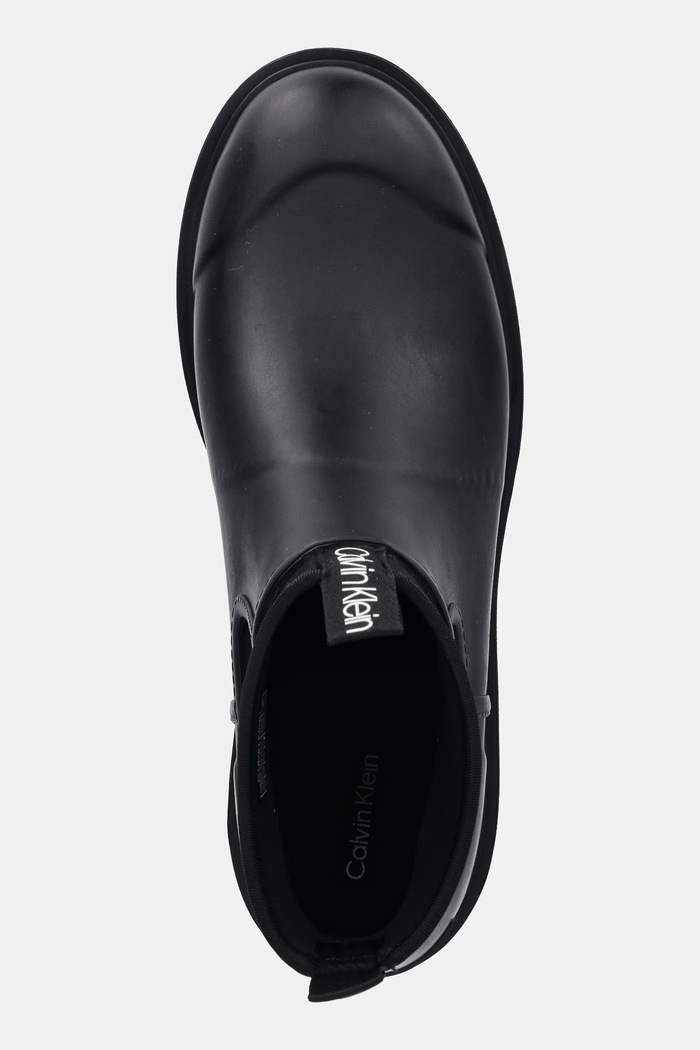 Calvin Klein ghete COMBAT RAIN BOOT negru YM0YM01376
