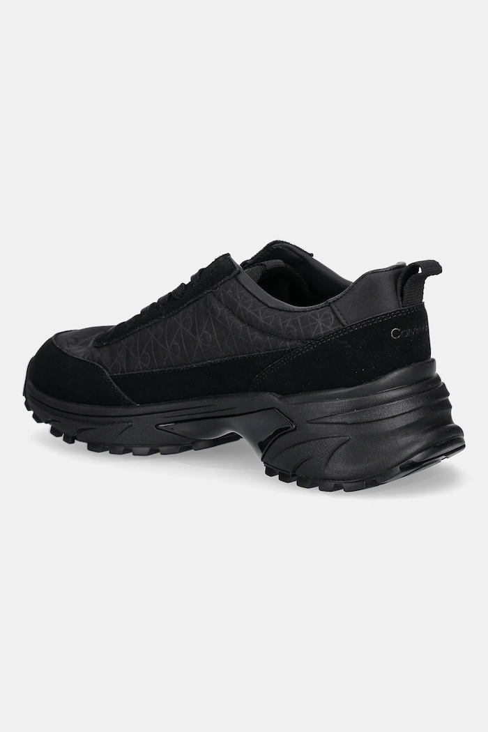 Obuv Tenisky Calvin Klein HIKE RUNNER CASUAL NY-SU AOP YM0YM01378 čierna