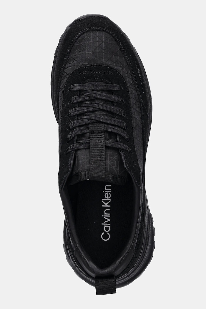 Tenisky Calvin Klein HIKE RUNNER CASUAL NY-SU AOP čierna YM0YM01378