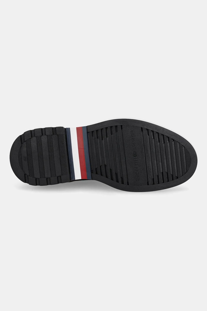 Tommy Hilfiger sztyblety zamszowe COMFORT LWT SDE CHELSEA FM0FM05592 brązowy