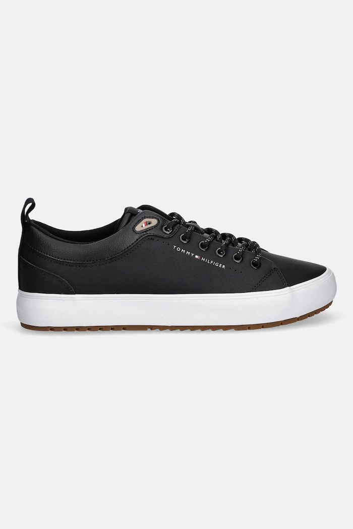 Tenisky Tommy Hilfiger TH HI VULC CORE LOW CLEAT LTH FM0FM05625 čierna AW25