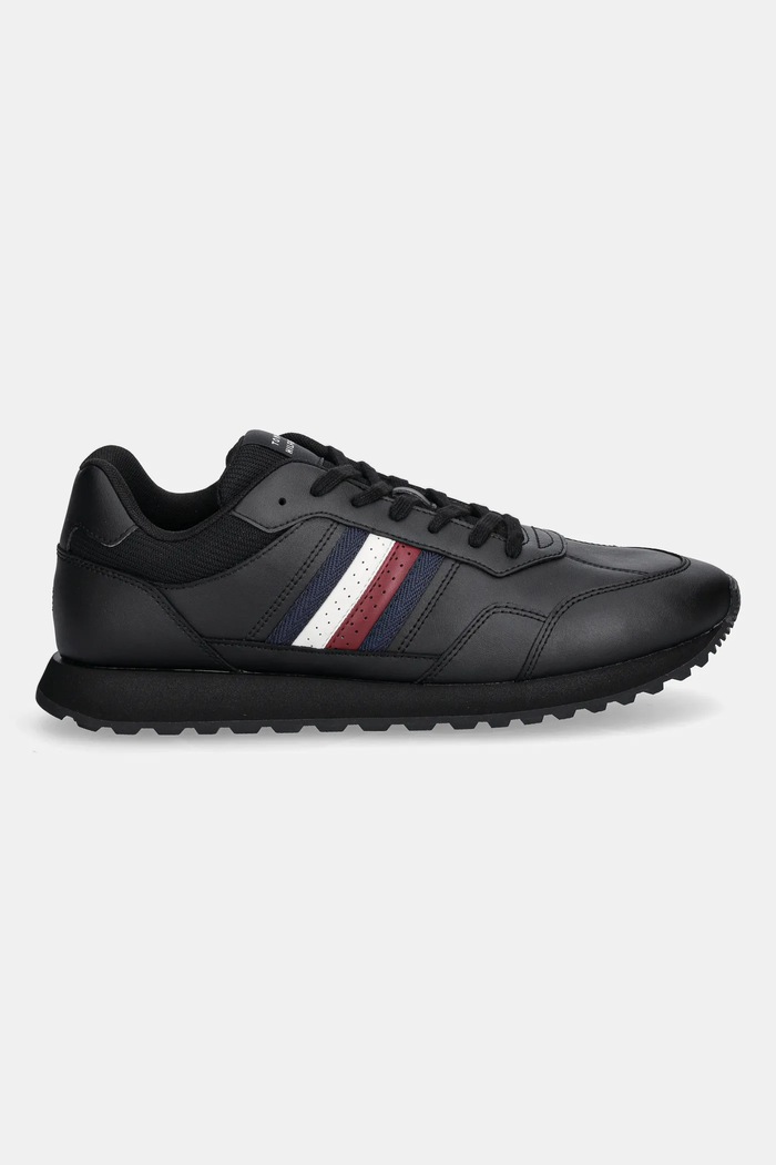 Tommy Hilfiger sneakersy NEW RUNNER EVA LTH STRIPES FM0FM05637 czarny AW25