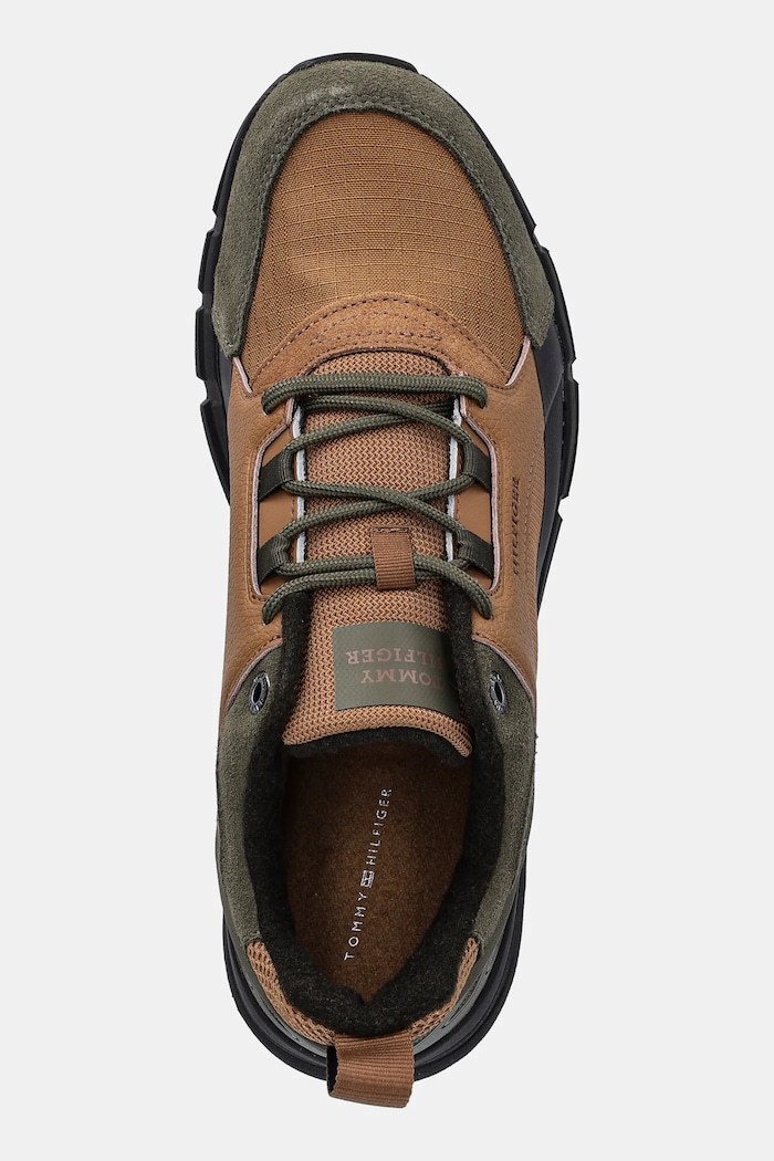 Tommy Hilfiger sneakersy MODERN COMFORT RUN OUTDOOR brązowy FM0FM05639