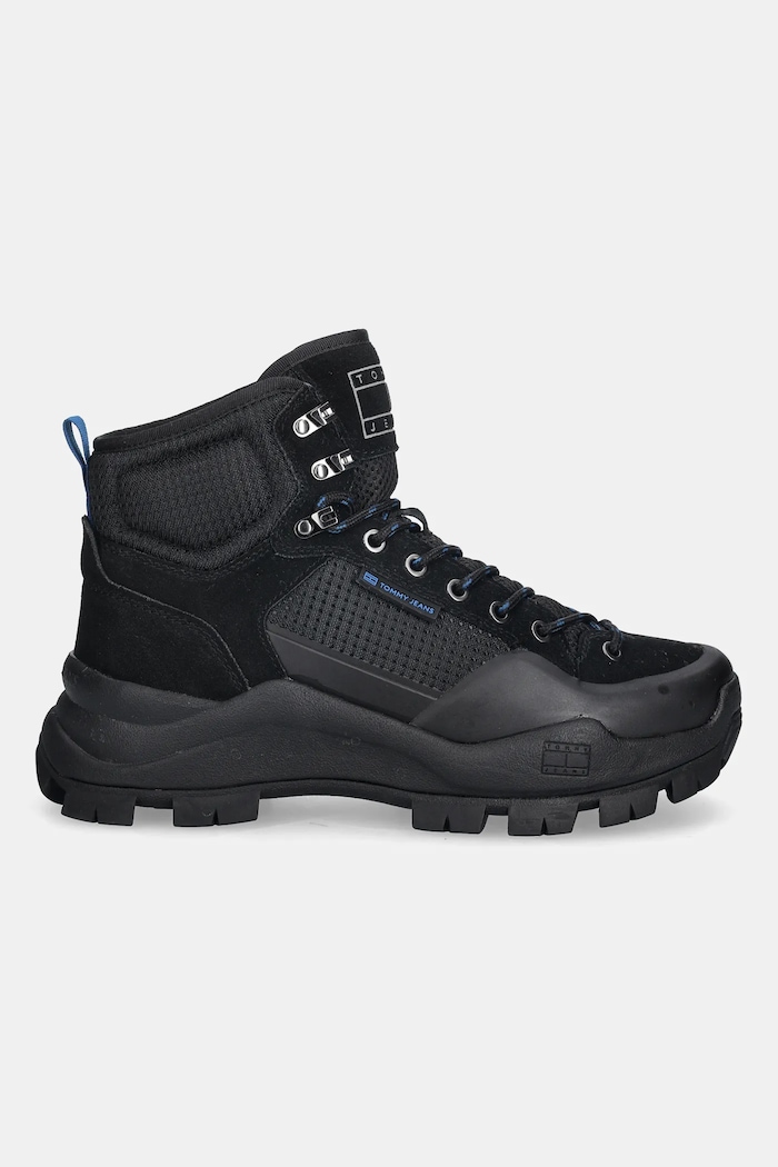 Topánky Tommy Jeans TJM HYBRID BOOT EM0EM01633 čierna AW25