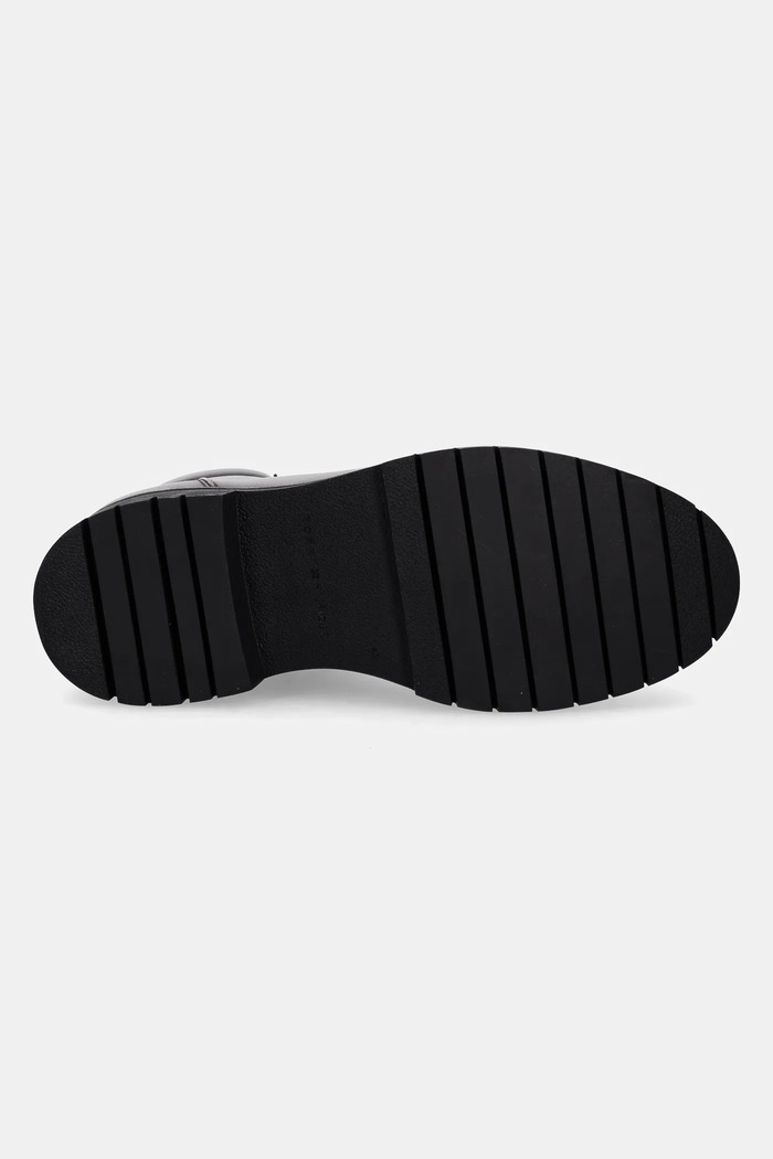 Usnjeni piščančki Tommy Hilfiger FLEX TH OUTDOOR RS LTH BOOT FM0FM05600 rjava