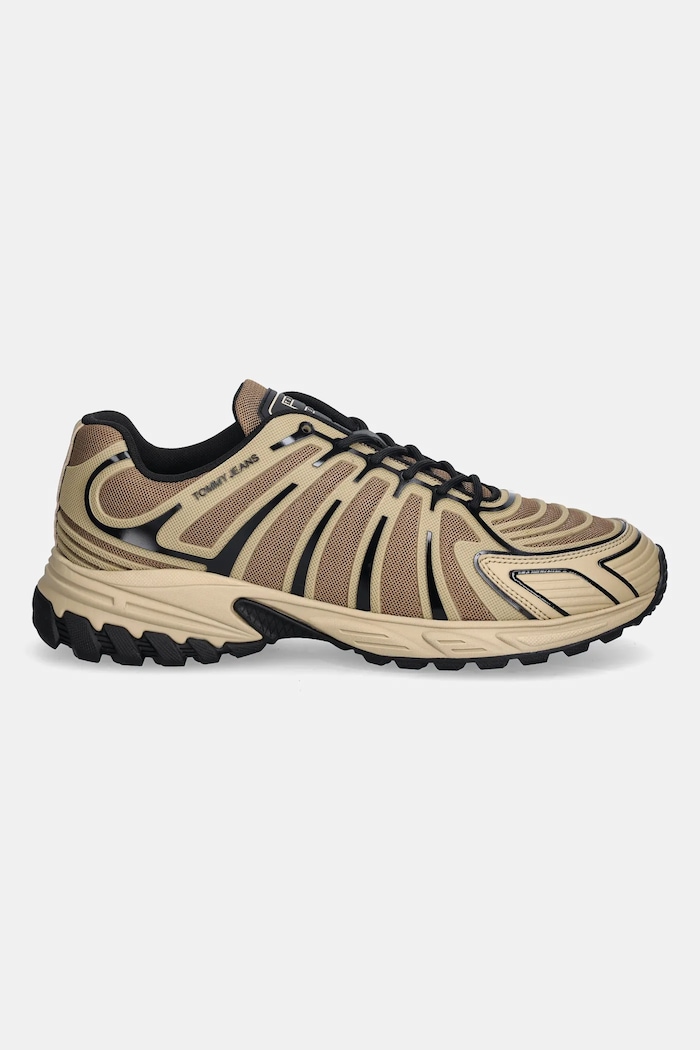 Tenisky Tommy Jeans TJM OUTDOOR RUNNER TECH. EM0EM01640 béžová AW25