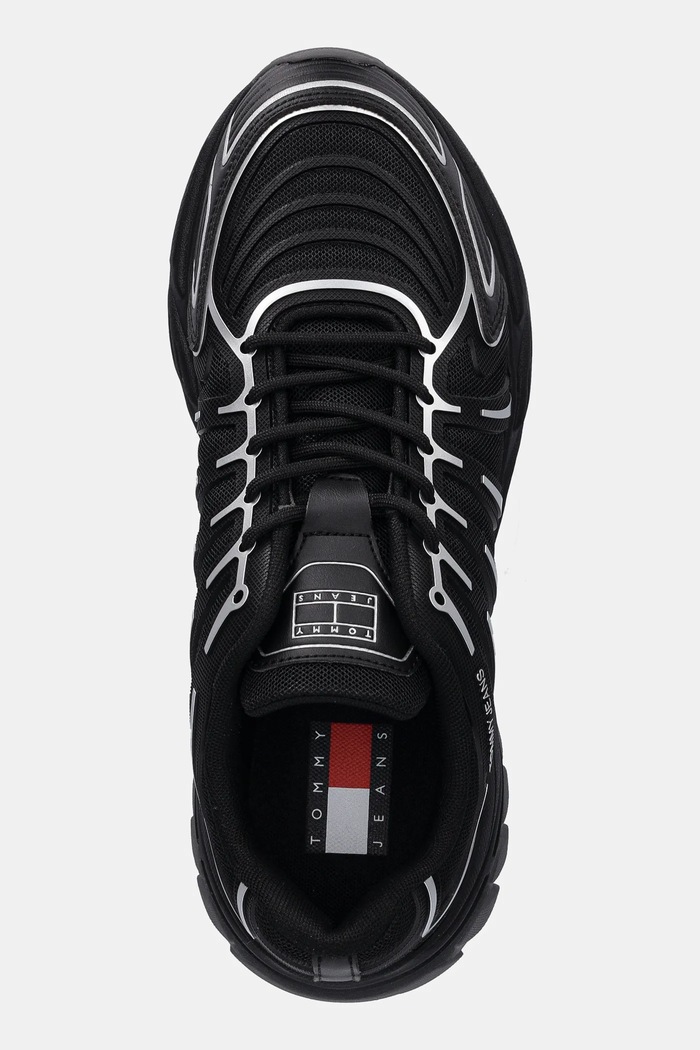 Tommy Jeans sneakers TJM OUTDOOR RUNNER TECH. negru EM0EM01640