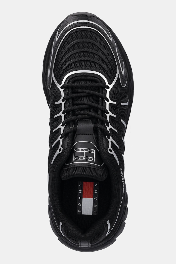Tommy Jeans sneakers TJM OUTDOOR RUNNER TECH. negru EM0EM01640