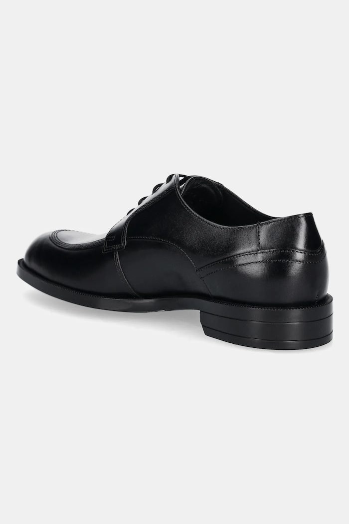 Boty Kožené polobotky BOSS Tayil 50548206.001 černá