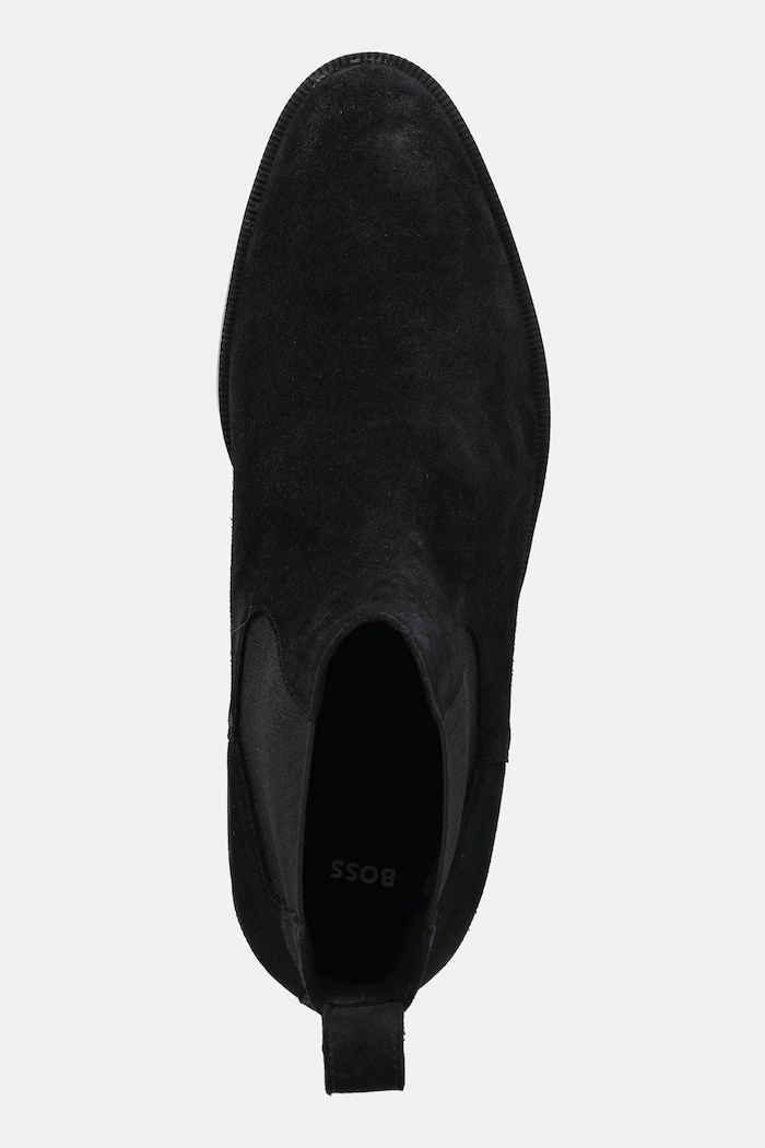 BOSS sztyblety zamszowe Tayil czarny 50548229.001