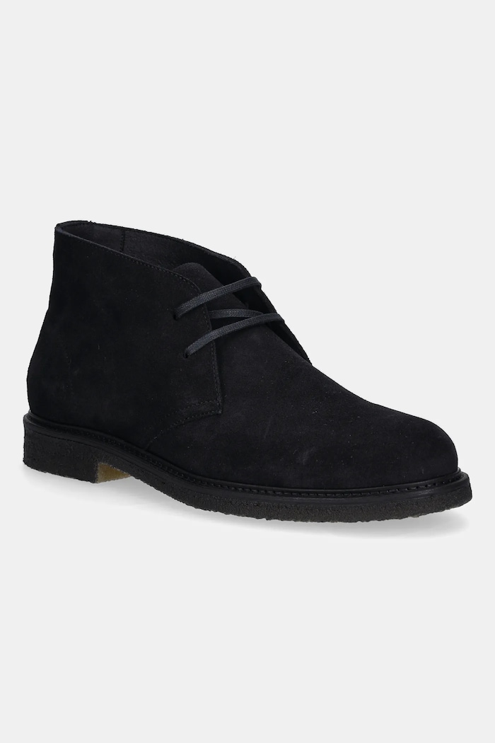BOSS buty zamszowe Kope skóra zamszowa granatowy 50548077.401