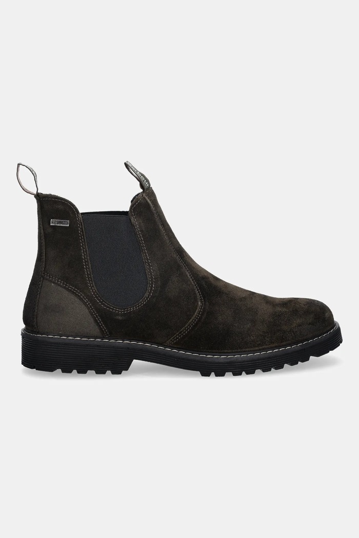 Barbour magasszárú cipő velúrból Patton MFO0771BR98 barna AW25