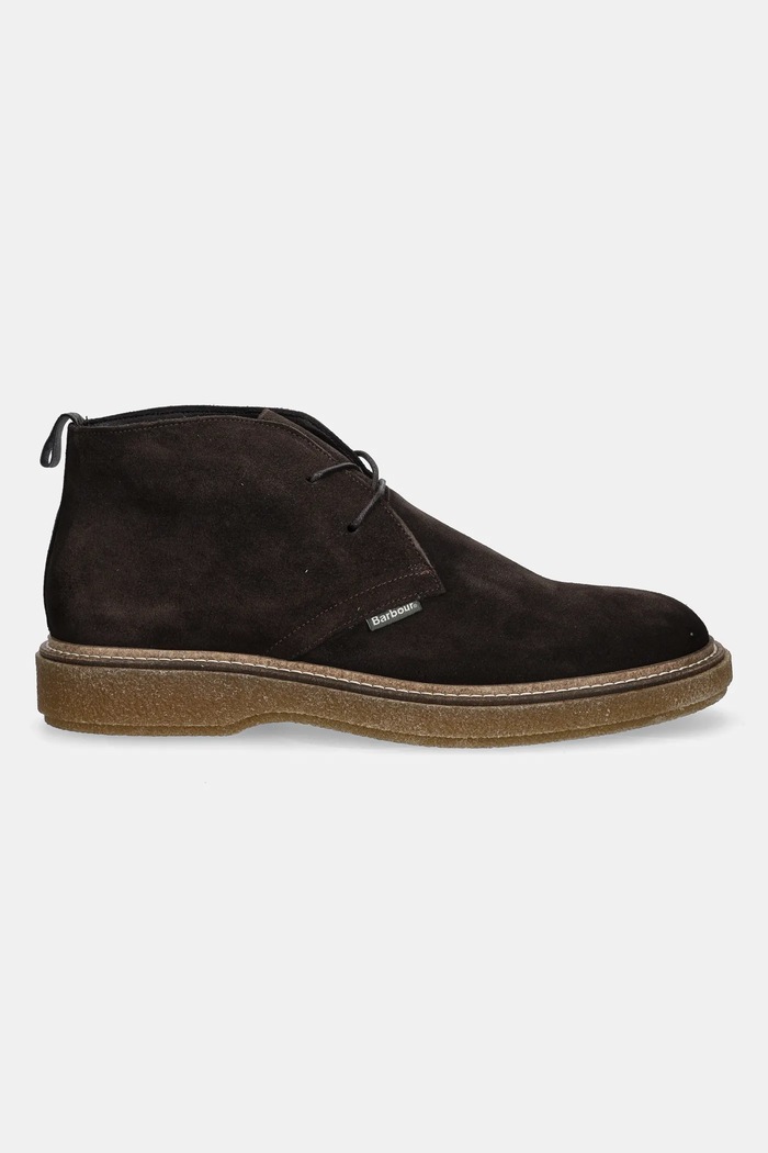 Semišové topánky Barbour Blaine MFO0820BR97 hnedá AW25