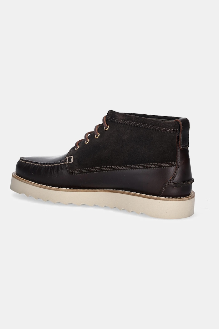 Παπούτσια Δερμάτινα παπούτσια Barbour Hadston MFO0822BR35 καφέ