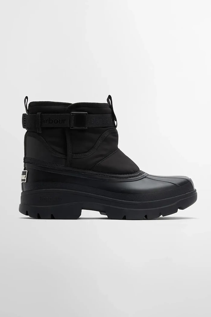 Παπούτσια Barbour Braybourn υφασμάτινο μαύρο MRF0046BK11