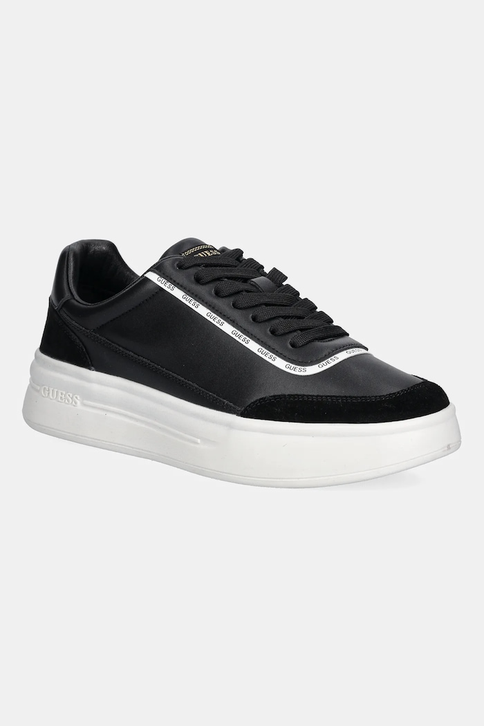 Guess sneakers din piele WINNO 3 sintetic negru FMTWI3.ELE12.BLACK