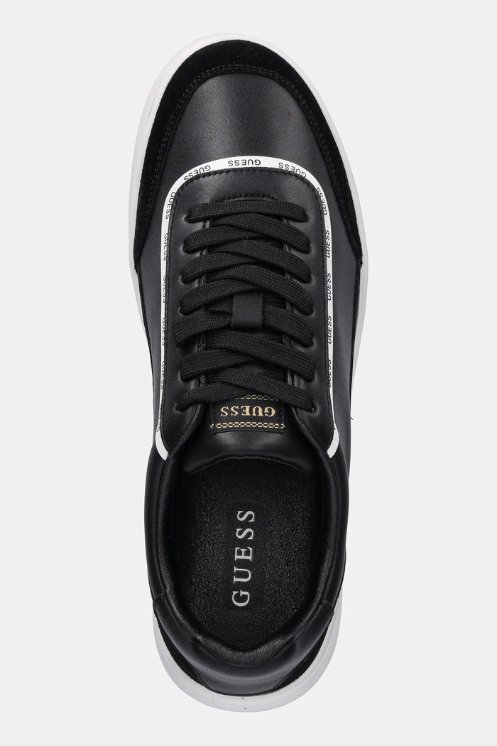 Guess sneakers din piele WINNO 3 negru FMTWI3.ELE12.BLACK