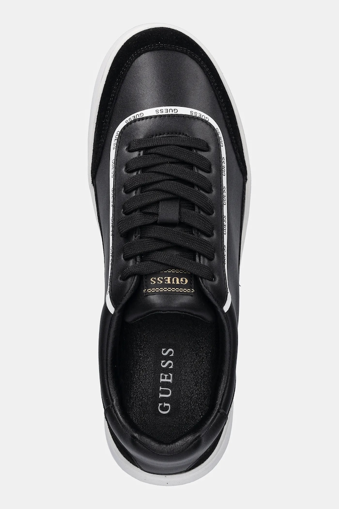 Guess sneakers din piele WINNO 3 negru FMTWI3.ELE12.BLACK