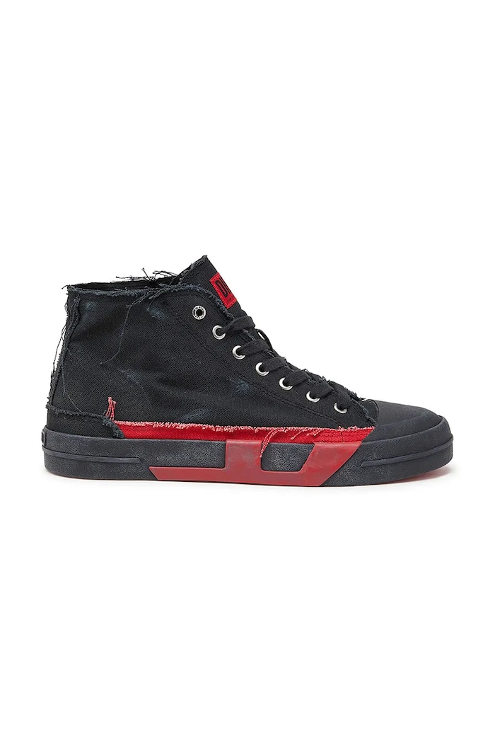 Diesel trampki S-D-Verse Mid Ii czarny Y03723.P8114.H4072