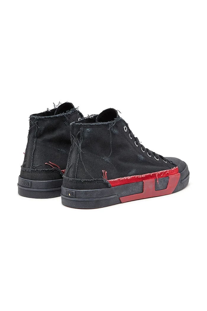 Obuwie Diesel trampki S-D-Verse Mid Ii Y03723.P8114.H4072 czarny