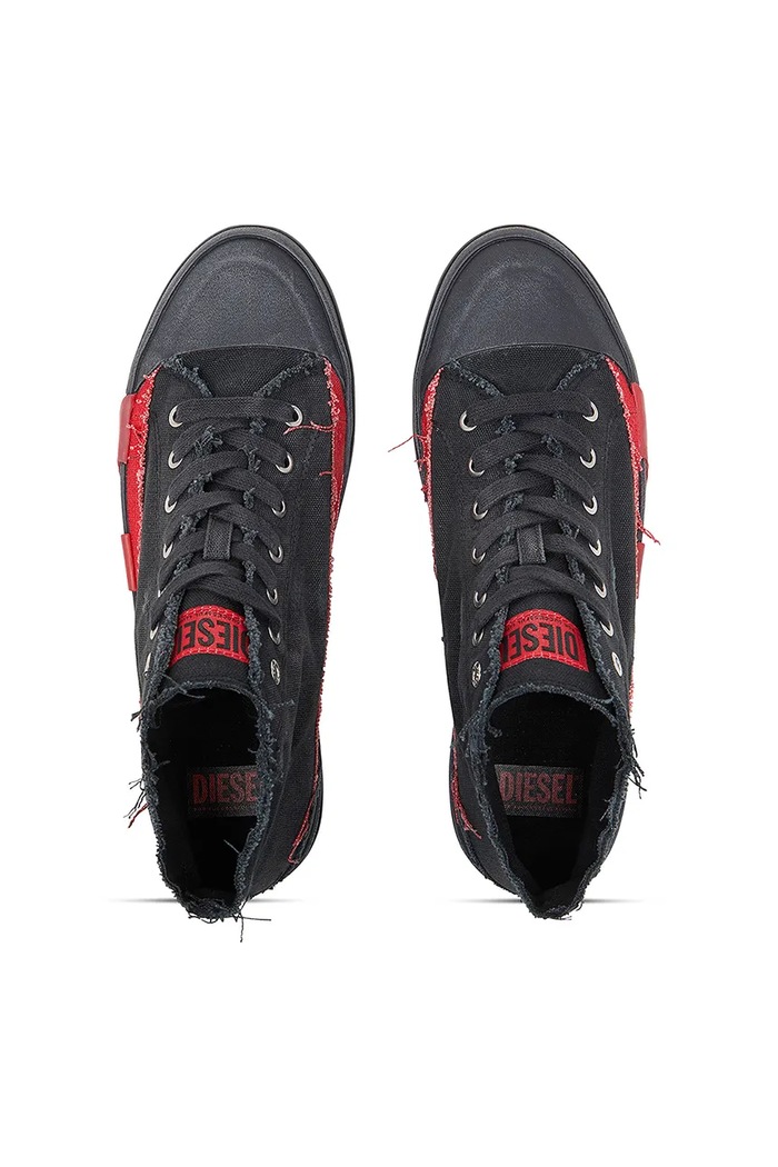 Diesel trampki S-D-Verse Mid Ii czarny Y03723.P8114.H4072
