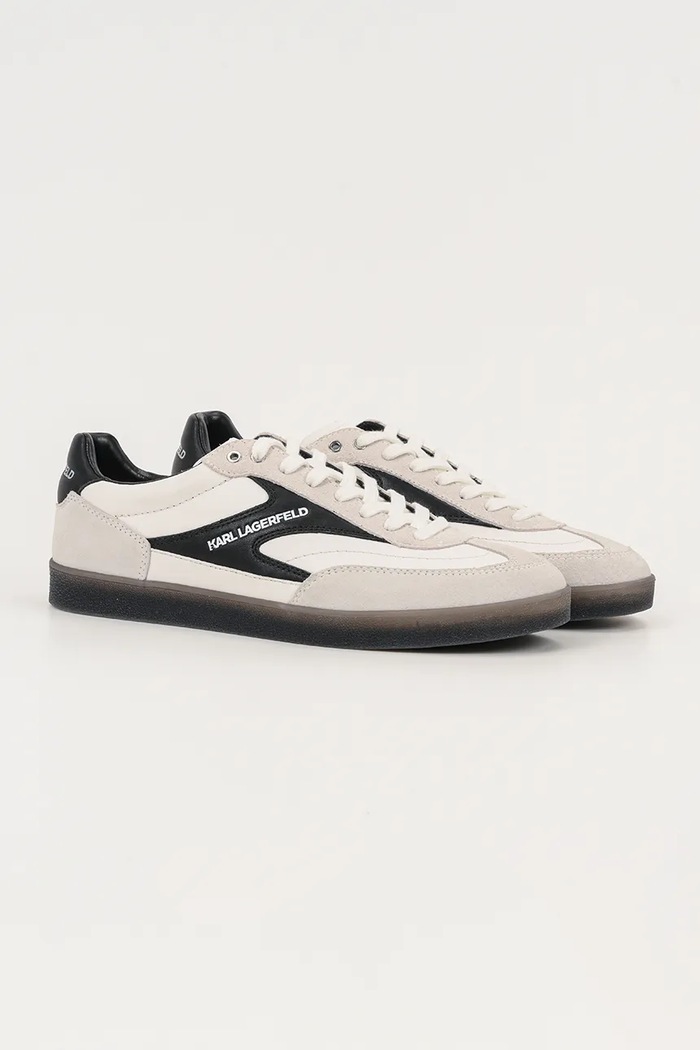 Kožené tenisky Karl Lagerfeld KANDIDATE KL53855.310 biela AW25