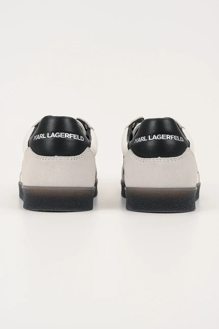 Obuv Kožené tenisky Karl Lagerfeld KANDIDATE KL53855.310 biela