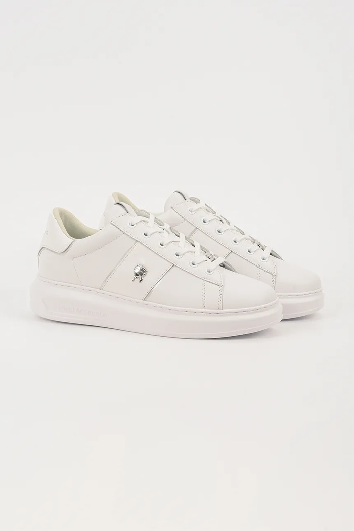 Kožené tenisky Karl Lagerfeld KAPRI MENS KL52534A.01W biela AW25