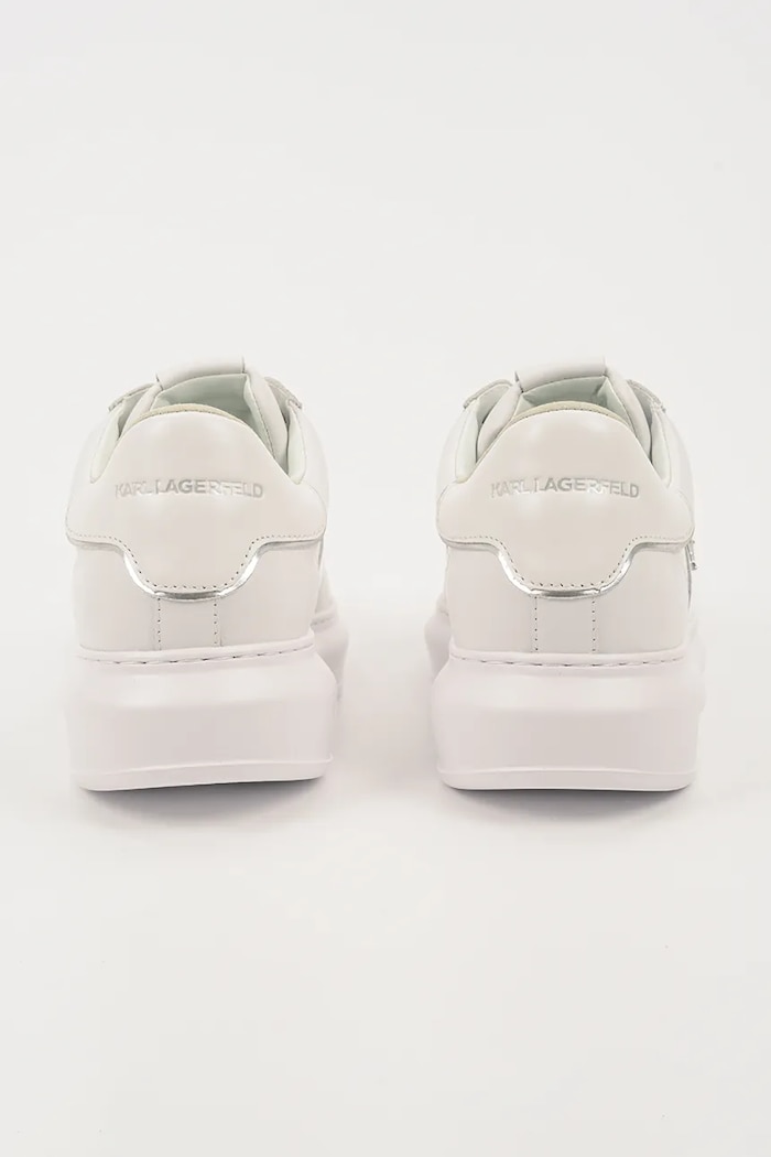 Obuv Kožené tenisky Karl Lagerfeld KAPRI MENS KL52534A.01W biela