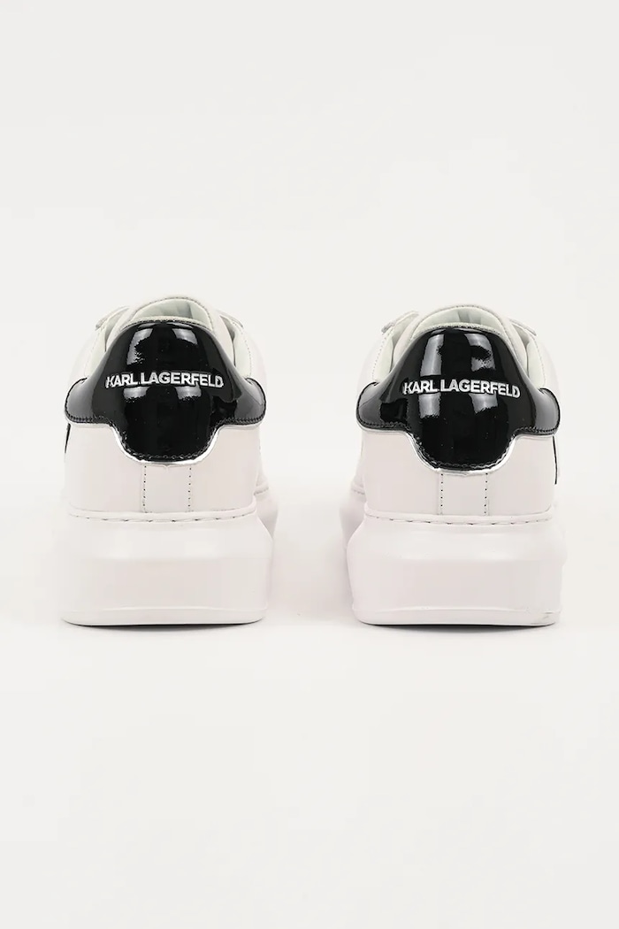 Obuwie Karl Lagerfeld Sneakersy skórzane KAPRI MENS KL52535A.011 biały