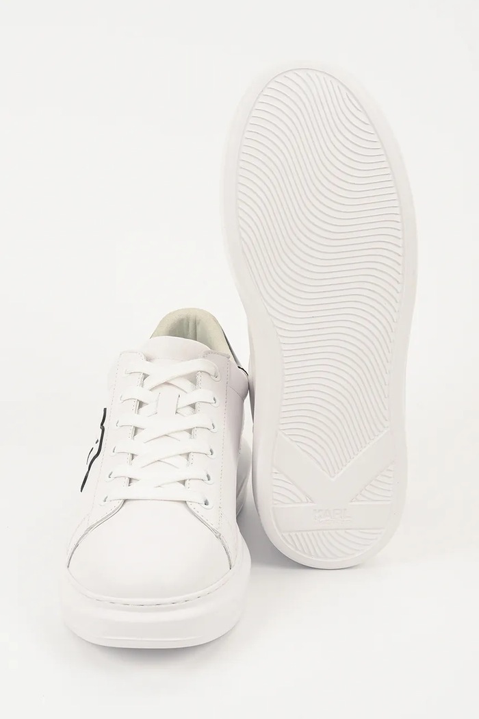 Sneakersy skórzane KAPRI MENS Karl Lagerfeld biały KL52535A.011